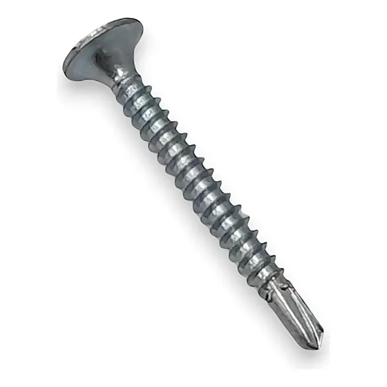 Tornillo Vulcanita Punta Broca 6 X 1 1/4 Zinc 630 Unid