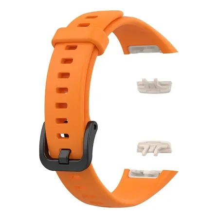 Correa Silicona Para Huawei Band 6 / Honor Band 6 Color Orange