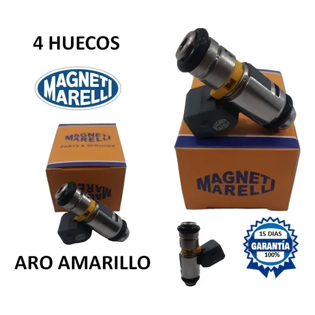 Inyector Gasolina Aro Amarillo Cod Iwp 157 Fiat Strada 1.8