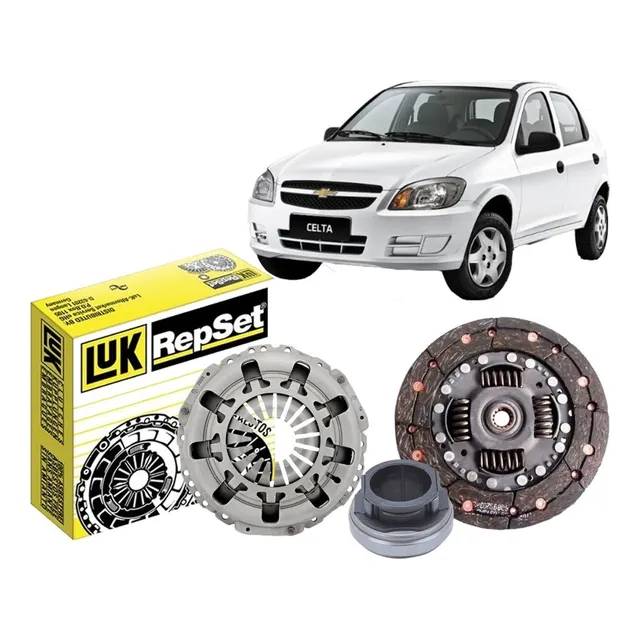 Kit Embreagem Celta 2007 2008 1.0 8v Gasolin Original Luk