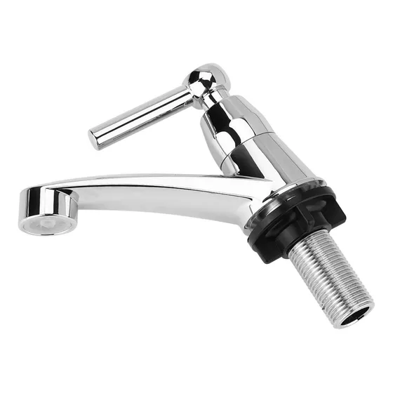 Lavabo Solo Frio Grifo Abs Plastico Agua Baño Cocina G1 2 In