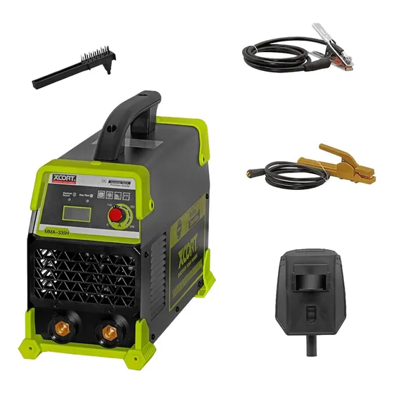 Máquina De Soldar Inverter 335 Amp Industrial Xcort Mma-335h
