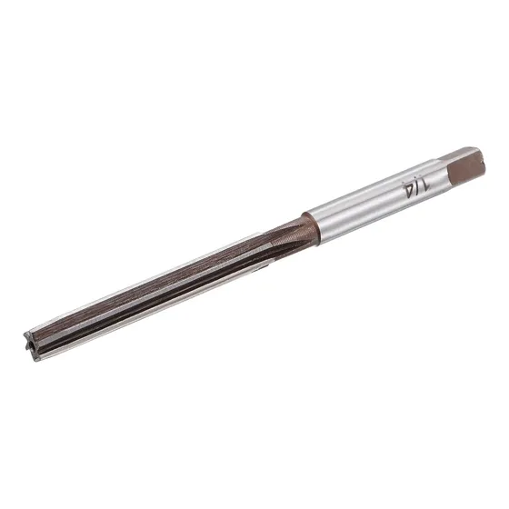 Taladro Recto De 6 Ranuras, Mango Derecho, Acero H8 6 Mm