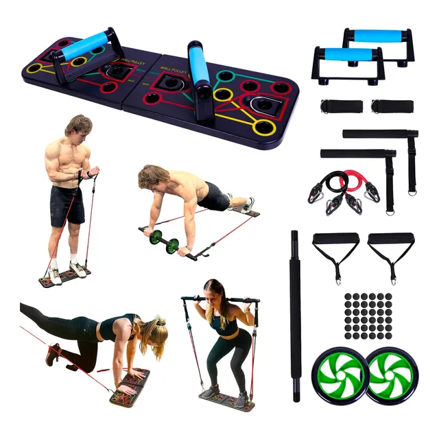 Equipo Gimnasio Casa 56 1 Fitness Plegable Para Calistenia -
