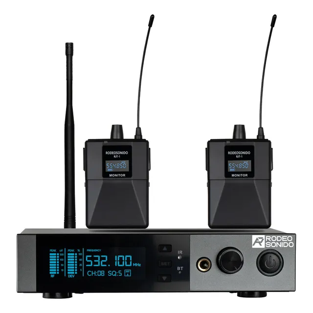 Sistemas Monitor Rs Rjt101 1 Canal Mono In Ear 2 Receptores