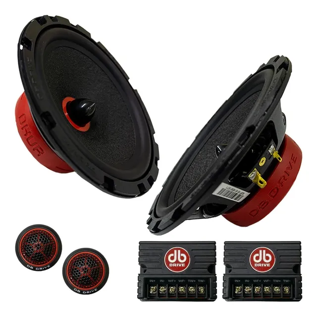 Set De Medios Rangos Db Drive Okur S165cv2 6.5 Pulgadas 250w