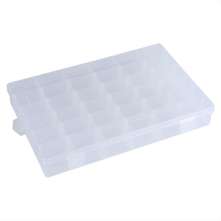 Caja De Almacenamiento Ajustable Con 36 Ranuras Contenedor Caja De Almacenamiento Ajustable Con 36 Ranuras Contenedor