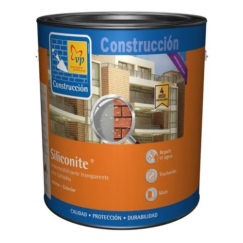 Impermeabilizante Transpatente Siliconite Cuñete 5 Gal Vp