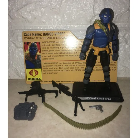 Range-viper Defense Of Cobra Island Gi Joe 25th