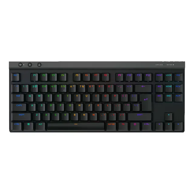 Teclado Logitech G515 Tkl Lightspeed/bt Lightsync Rgb Black