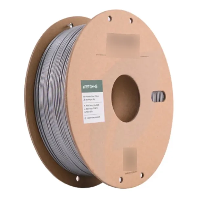 Filamento Esun Petg De Alta Velocidad 1.75mm Plateado