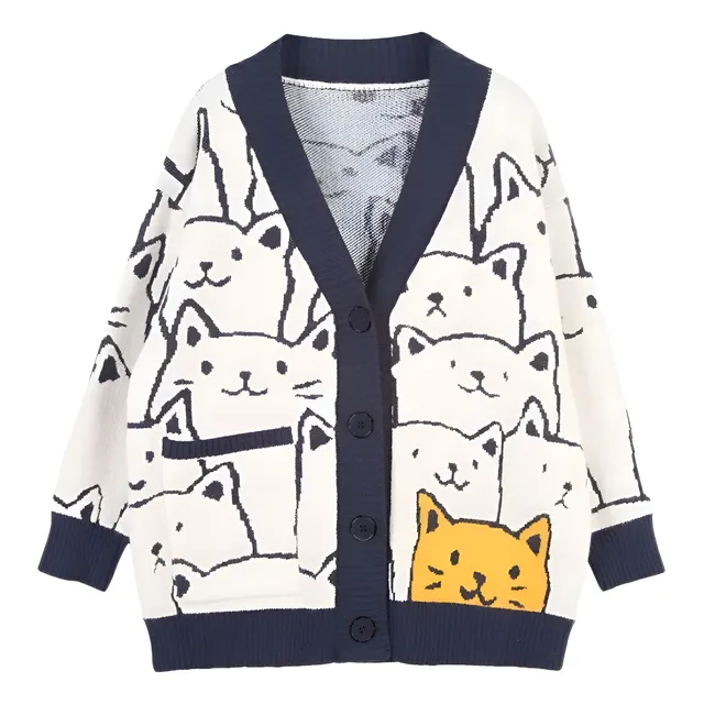 Cardigan Gatos Animados