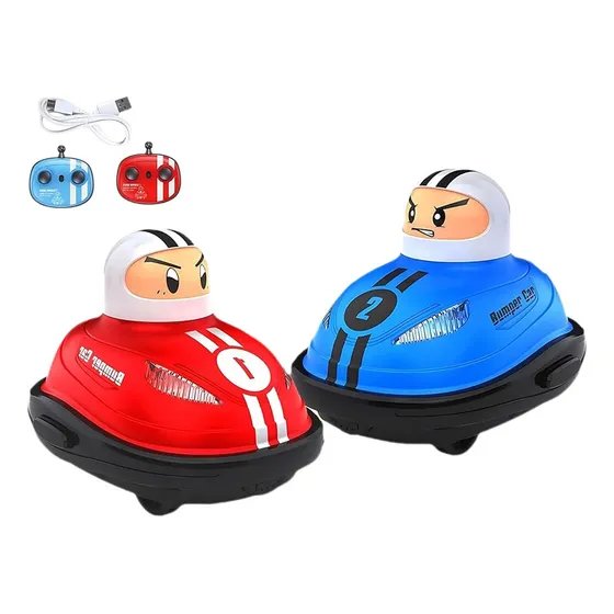 Juego De Autos De Choque Con Control Remoto Con Expulsión
