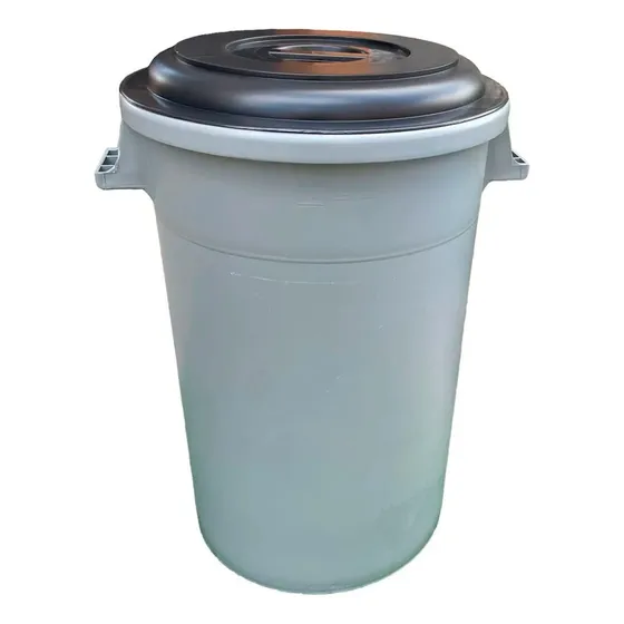 Pipote Plástico De 150 Litros Para Agua / Basura Con Tapa