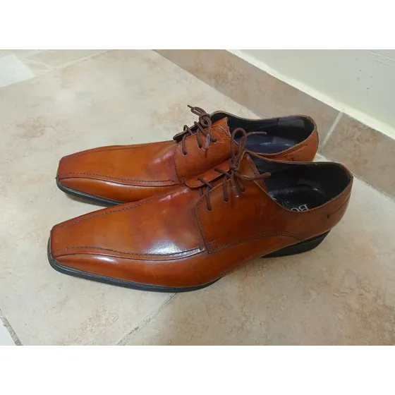 Zapatos De Cuero Marca Bosi. Talla 43 Totalmente Nuevos