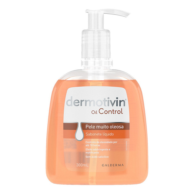 Sabonete Líquido Facial Pele Oleosa Dermotivin Oil Control 300ml Sabonete Líquido Facial Pele Oleosa Dermotivin Oil Control 300ml