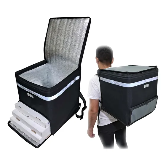 Mochila Termica Delivery De Doble Tapa - Termofood