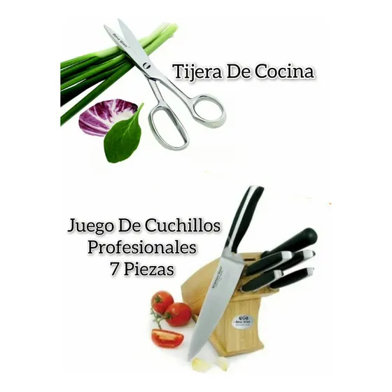 Cuchillos De Cocina Rena Ware + Tijera De Cocina Renaware