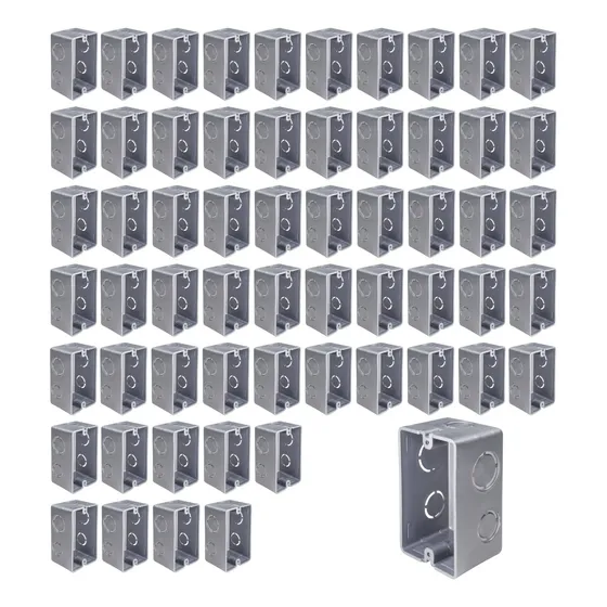 60 Chalupas Bticino Polipropileno 3 Modulos 503ms Color Gris