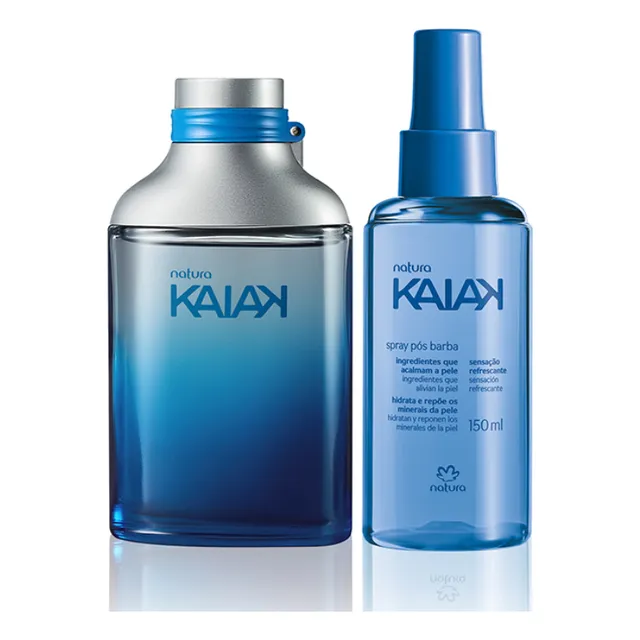 Kaiak Hombre Clásico Con Spray Pos Barba Natura