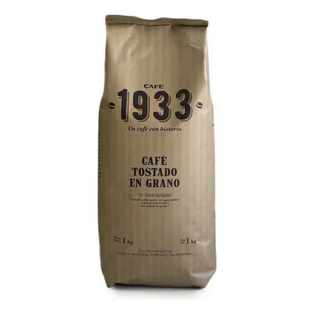 Café En Granos Café Martínez 1933 Tostado En Bolsa 1 Kg
