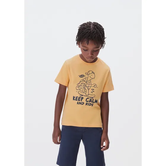 Camiseta Infantil Con Estampa - 5cfy