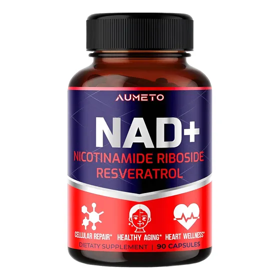 Suplemento Nad+ Con Nicotinamida Ribósido Nr, Resveratrol