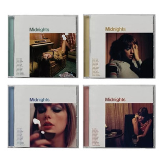 Taylor Swift Midnights Paquete 4 Versiones Discos Cd Taylor Swift Midnights Paquete 4 Versiones Discos Cd