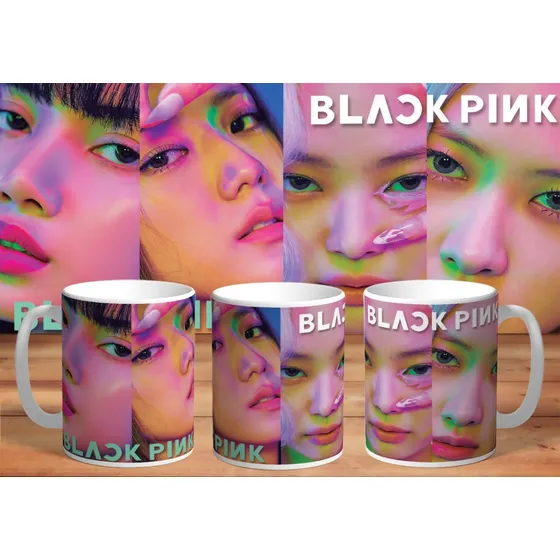 Taza Black Pink De Cerámica Nuevos Modelos!