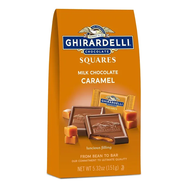 Ghirardelli: Chocolates De Leche Con Caramelo, 5.32 Oz