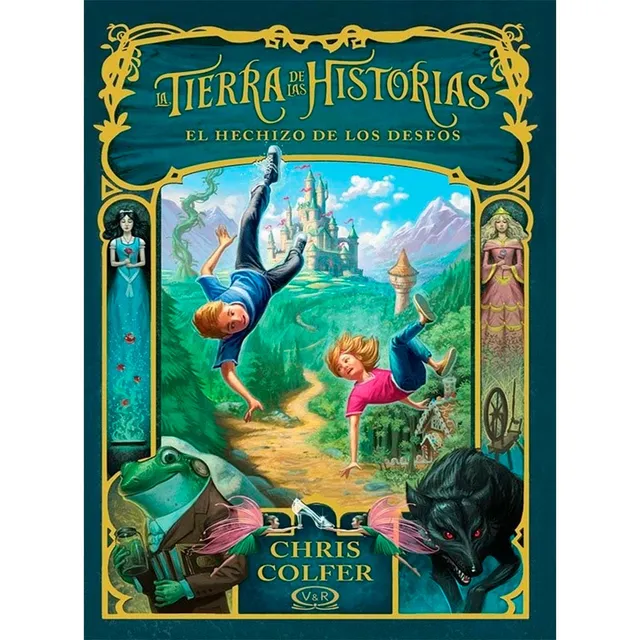 El hechizo de los deseos, de Colfer, Chris. Serie Tierra de las historias, vol. 1.0. Editorial Vrya, tapa blanda, edición 1.0 en español, 2016