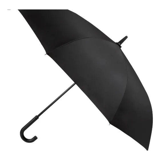 Paraguas Negros Grande Tipo Basto Sombrilla Lluvia Caracas 