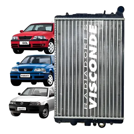 Radiador Wv Gol Parati Saveiro G2 G3 G4 Ap 1.6 1.8 2.0
