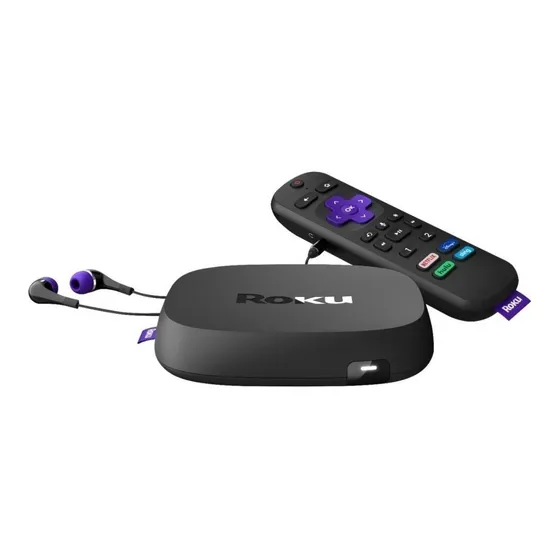 Roku Ultra LT 4801 de voz 4K negro con 2GB de memoria RAM