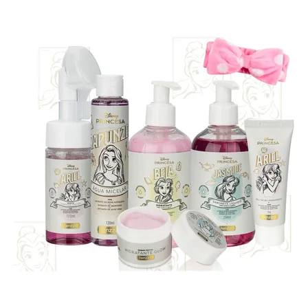 Kit Skin Care Presente Princesas Disney Infantil Meninas