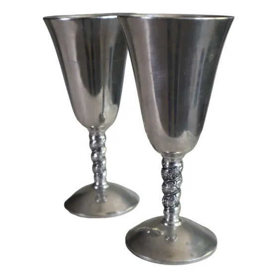 Juego De 6 Copas De Plata
