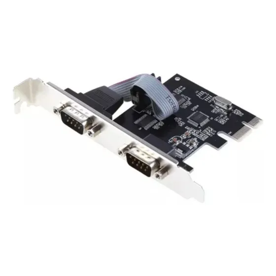 Tarjeta Adaptadora Pci-e Pci A Dual Serial Db9 Rs232 Express