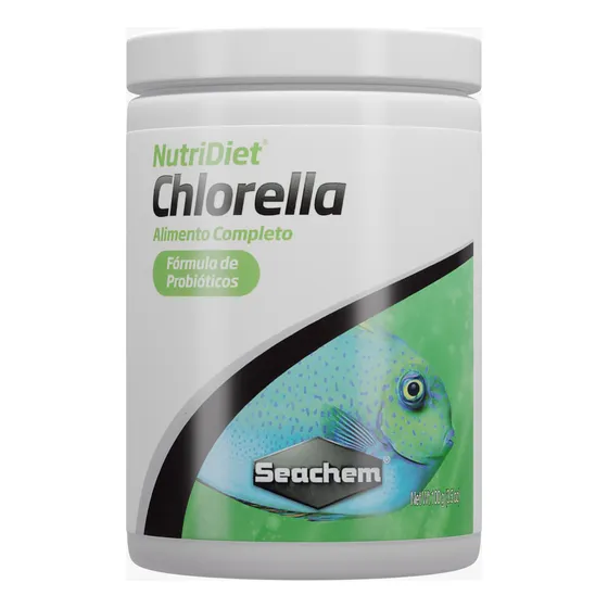 Ração Seachem Nutridiet Chlorella Flakes W Pro 50g