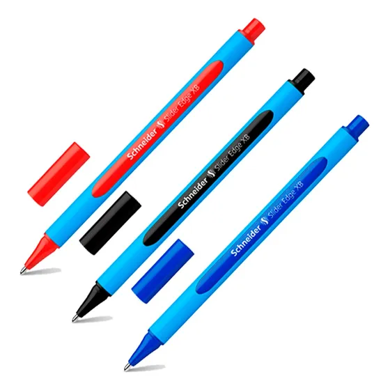Kit 3 Canetas Esferográfica Slider Edge Xb- Schneider