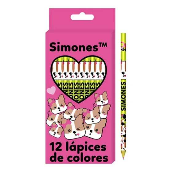 Lápiz De Color Cresko Ck681 Pack 12u