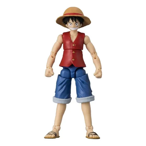Boneco One Piece Monkey D Luffy Articulado 12cm
