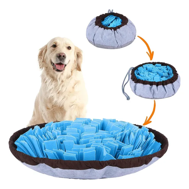 Juguete Manta Alfombra Olfativa Olfateadora Para Perro Juego