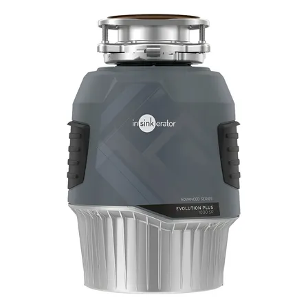 Triturador de Alimentos InSinkErator Evolution Plus 1000 SR 450W Silencioso Ecológico Cinza e Prata