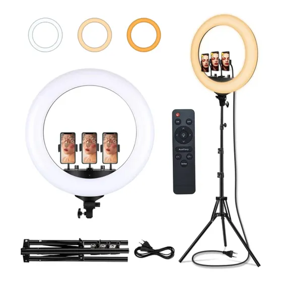Ring Light 46cm 18 Polegadas Rl18 45w Rl-18 + Tripe Grande