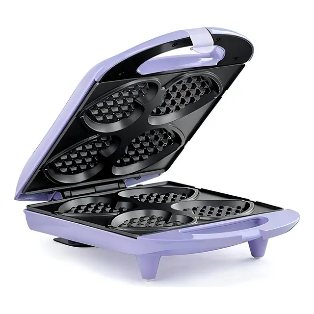 Waflera eléctrica Holstein Housewares Wafflera MSHF-09031R color lavanda 127V