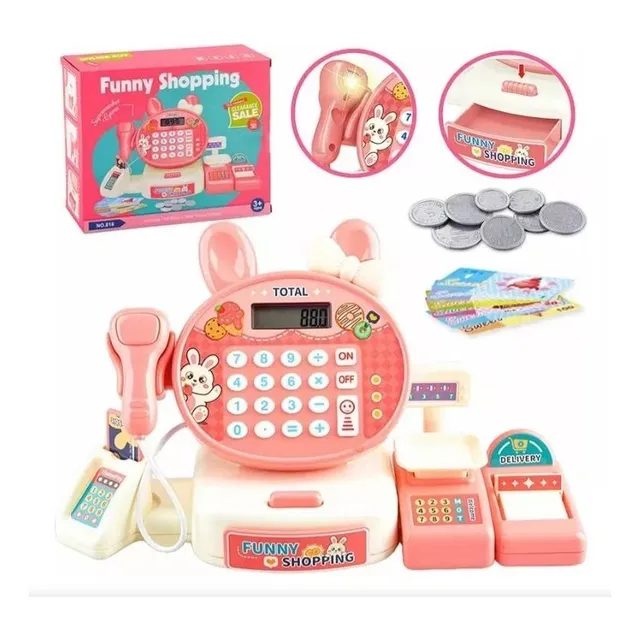 Cajas Registradoras Scanner Supermercado Juguete Niña Niño