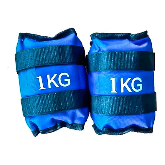 Par De Pesas Tobillera Y Muñeca 1kg (0.5kg c/u)