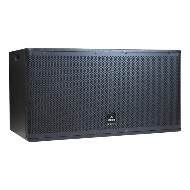 Subwoofer Amplificado Activo Dsp 2 Bocinas Doble 18 Pulgadas