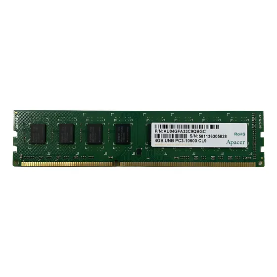 Memoria Ram Ddr3 4 Gb 1333 Mhz Pc3-10600u 1.5v Dimm