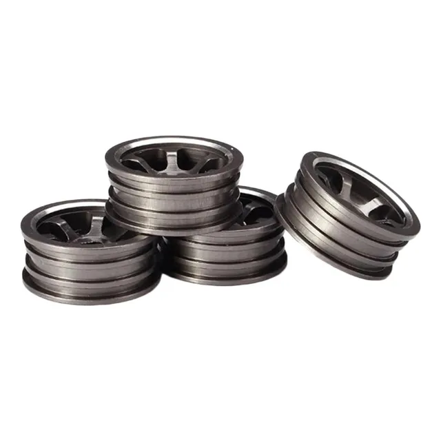 De Llanta De Actualización De Metal De 20 Mm Para 1:28 Gris